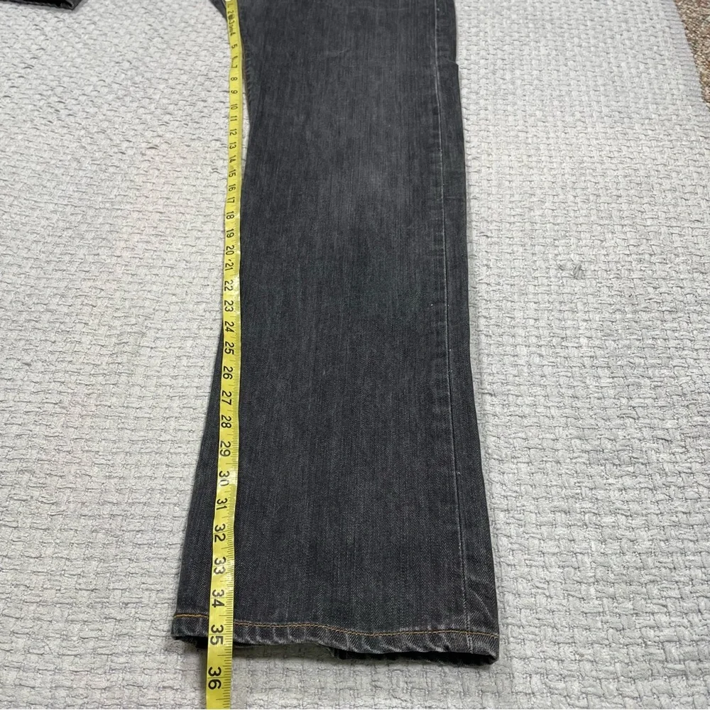 Men’s Levi’s 501 Straight Leg Button Fly 2009 Size 36x34 Gray/Black